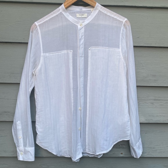 Billy Reid White Blouse - Picture 1 of 6
